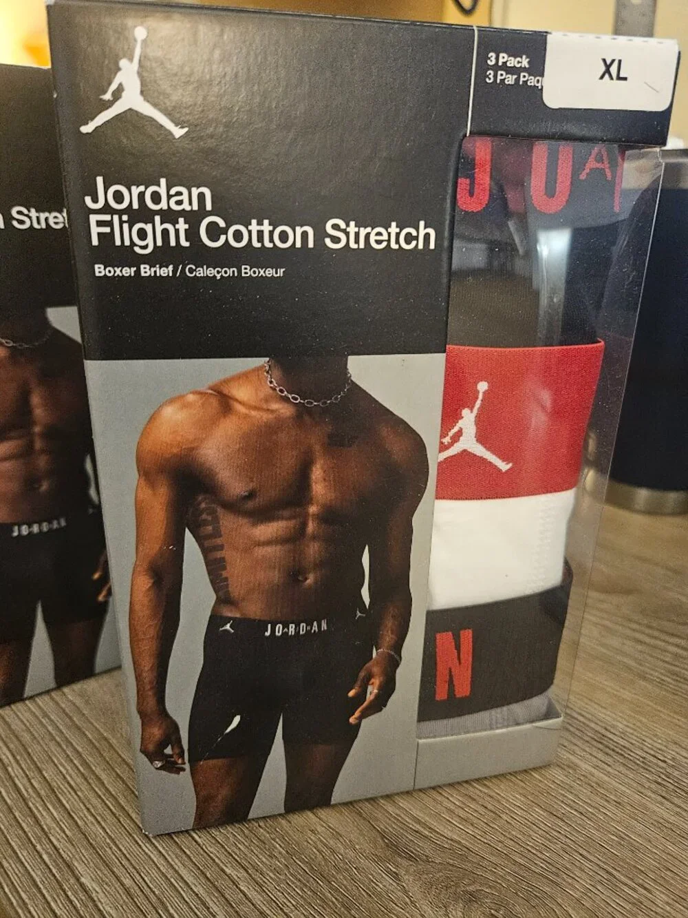 Multi-Colored Jordan Flight Cotton Stretch Underwear In Sets Of Three